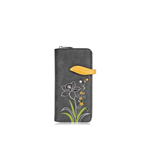 Daffodil clutch wallet