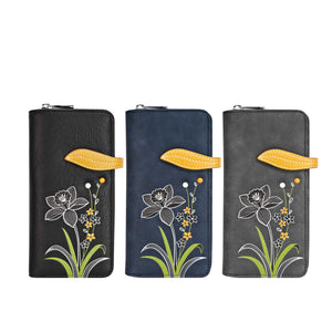 Daffodil clutch wallet (set of 3)