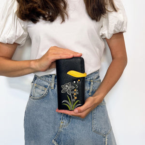 Daffodil clutch wallet