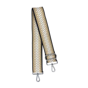 Nicks woven strap - light gold hardware