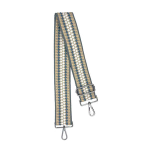 Nicks woven strap - light gold hardware