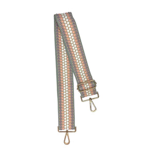 Nicks woven strap - light gold hardware