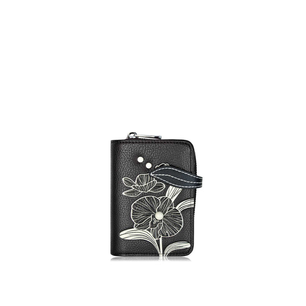 OrchidSmallZipWalletBlack-w-